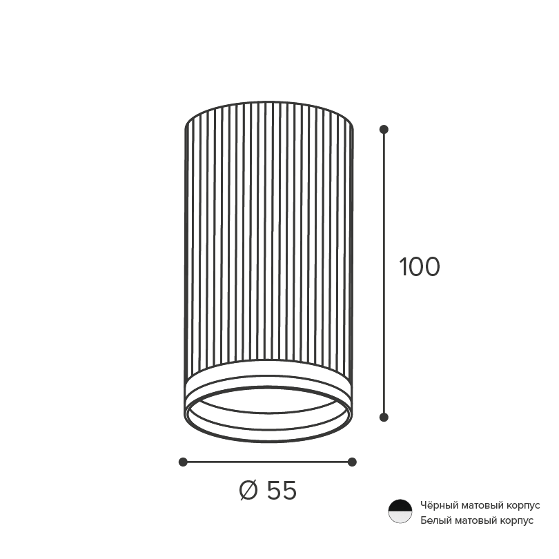 Накладной светильник Wolta Corallo WSL-GU10/03W