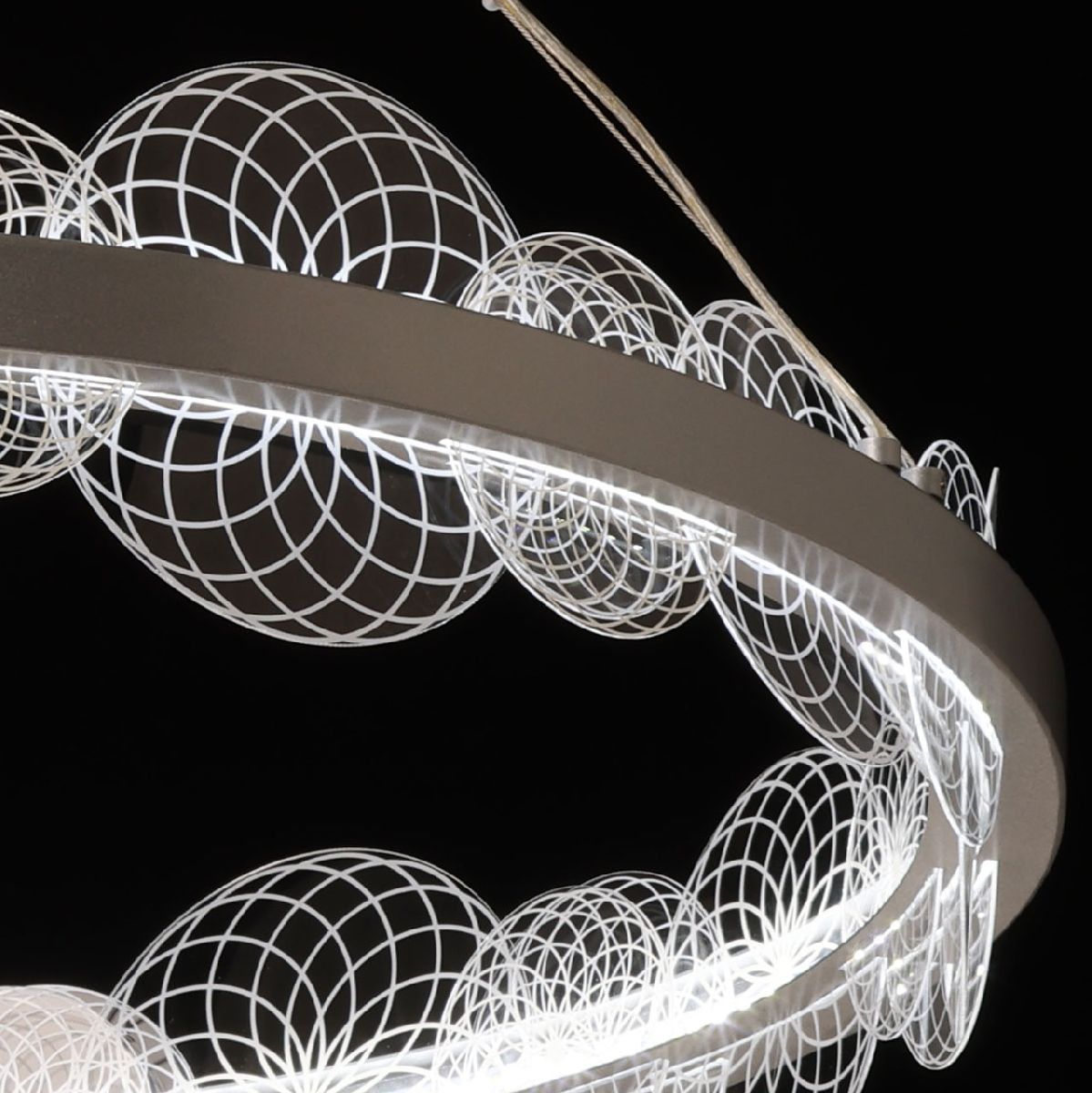 Подвесная люстра De Markt Платлинг 661019001