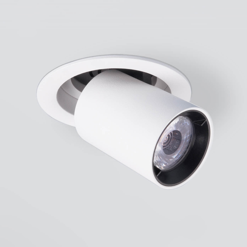 Встраиваемый светодиодный спот Elektrostandard 9917 LED 10W 4200K белый матовый 4690389161667 Встраиваемый светодиодный спот Elektrostandard 9917 LED 10W 4200K белый матовый 4690389161667