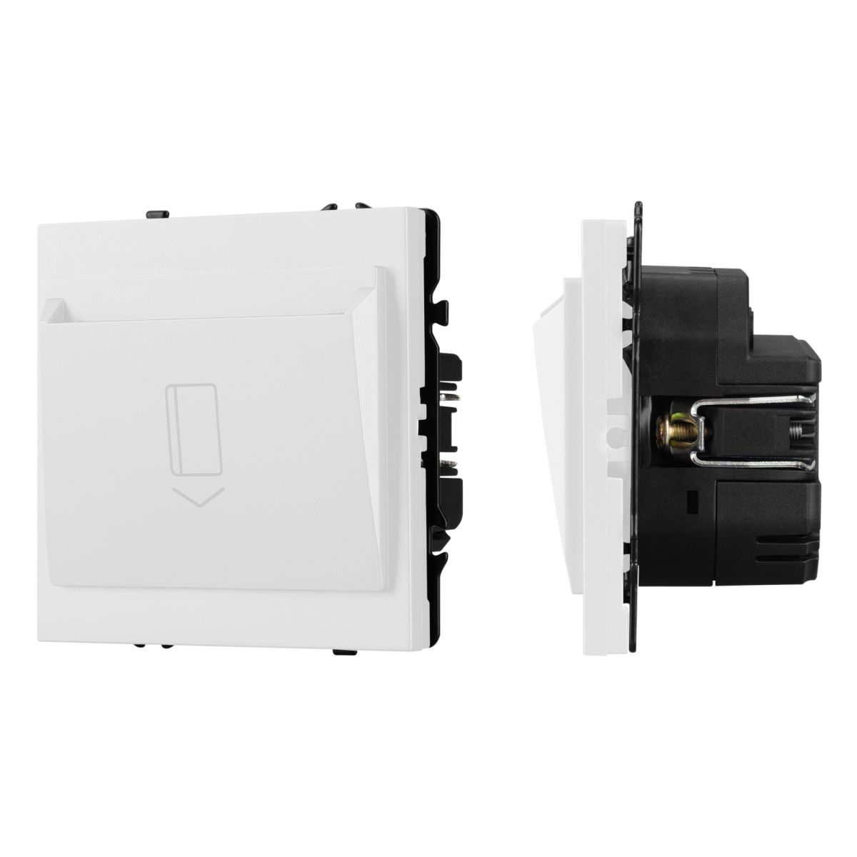Выключатель карточный магнитный софт-тач белый кварц Arlight SWT-CRD-SFPL-WH (250V, 25A) 064817