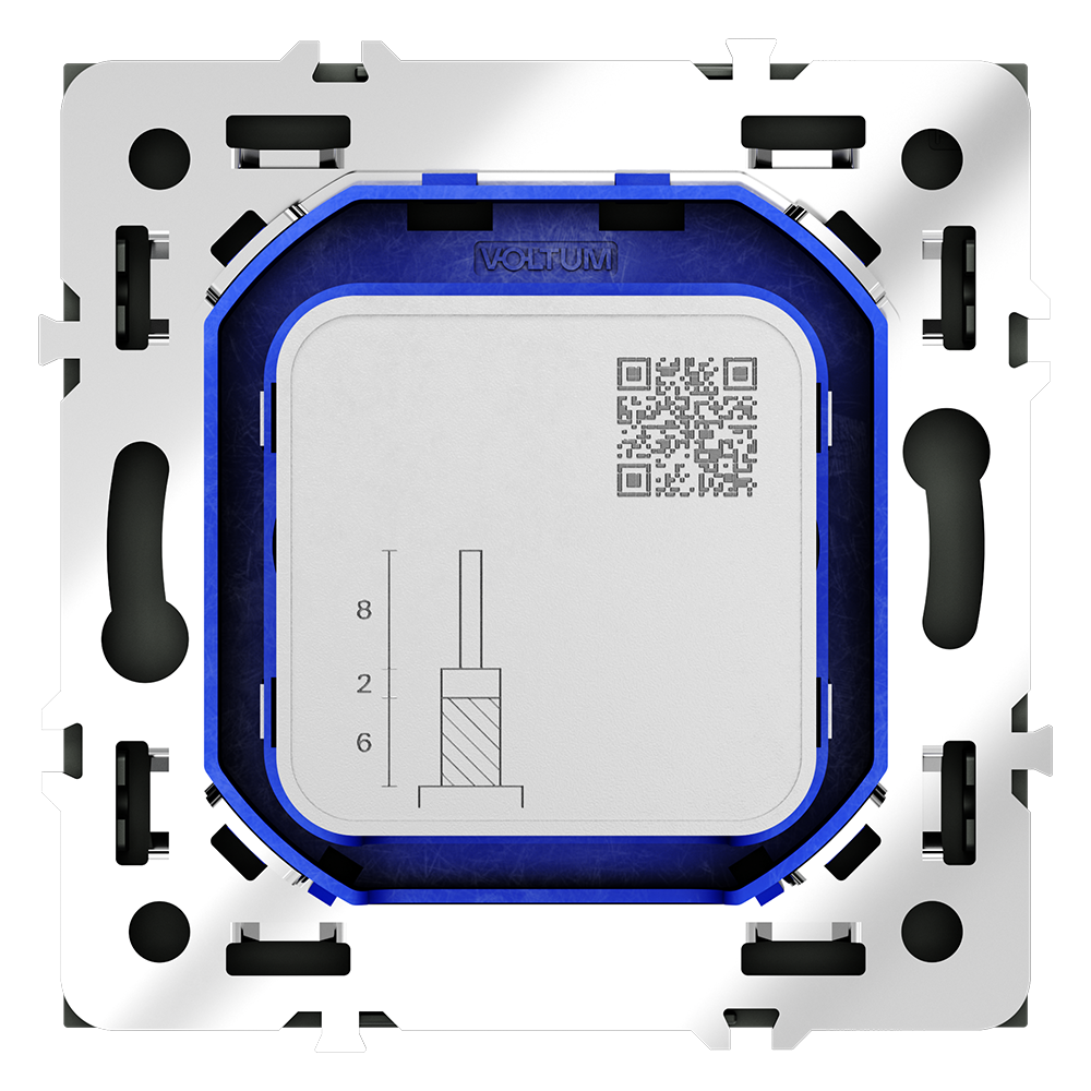 Розетка телевизионная Voltum S70 VLS060407 (графит)