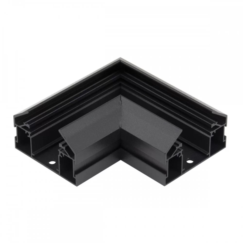 Угловой соединитель для шинопровода и закладного профиля для натяжного потолка AM Group AM540 BK SMART Угловой соединитель для шинопровода и закладного профиля для натяжного потолка AM Group AM540 BK SMART