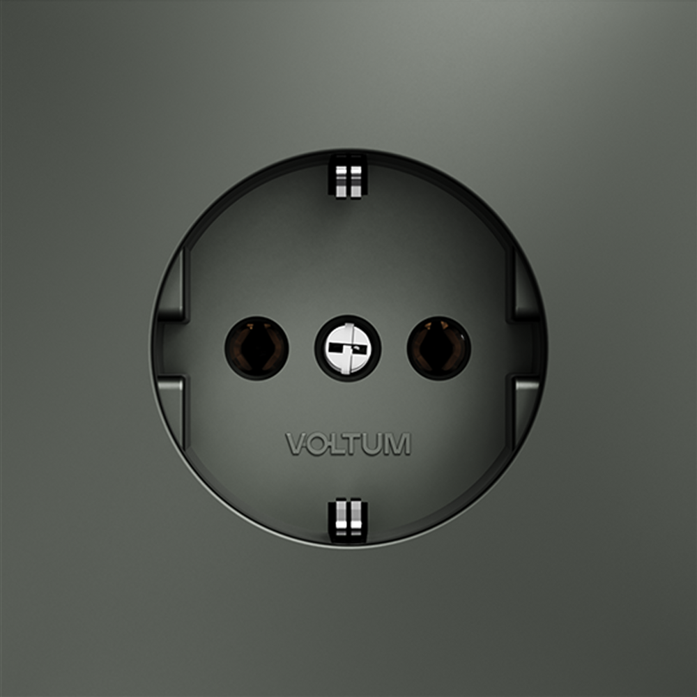 Розетка Voltum S70 VLS040106 (титан)