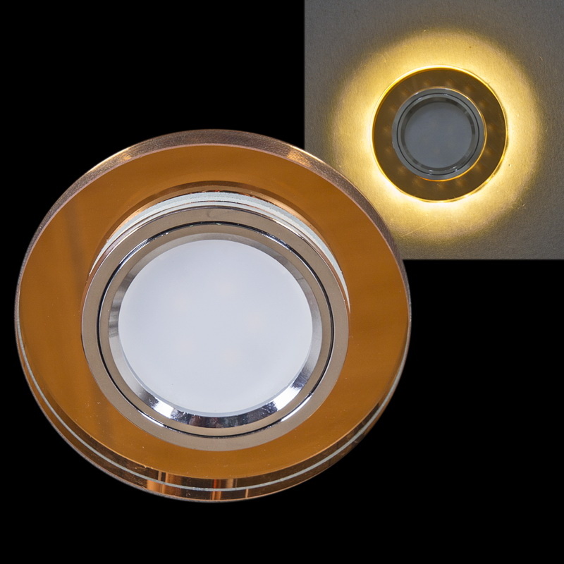 Встраиваемый светильник Reluce 16309-9.0-001LF MR16+LED3W TEA Встраиваемый светильник Reluce 16309-9.0-001LF MR16+LED3W TEA