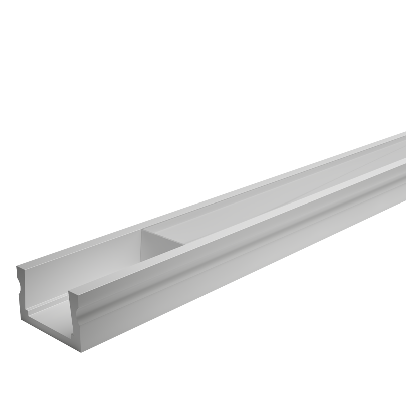 Профиль алюминиевый накладной Wolta WAP-S-16/6/2000-W