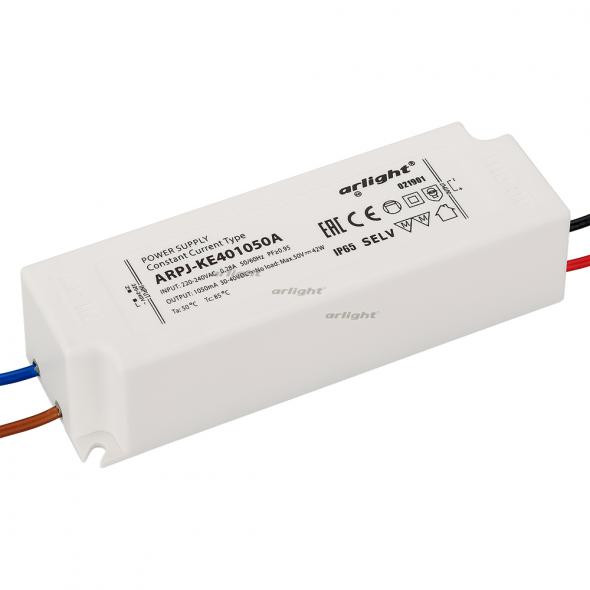 Блок питания Arlight ARPJ-KE401050A (42W, 1050mA, PFC) 021901 Блок питания Arlight ARPJ-KE401050A (42W, 1050mA, PFC) 021901