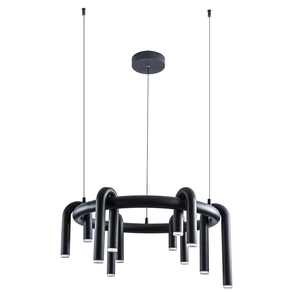 Подвесная люстра Arte Lamp Warhol A3258LM-30BK Подвесная люстра Arte Lamp Warhol A3258LM-30BK