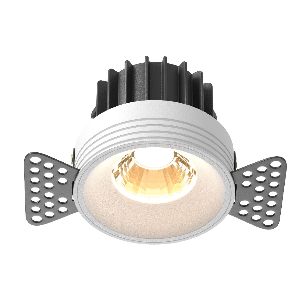 Встраиваемый светильник Maytoni Round DL058-12W2.7K-TRS-W Встраиваемый светильник Maytoni Round DL058-12W2.7K-TRS-W