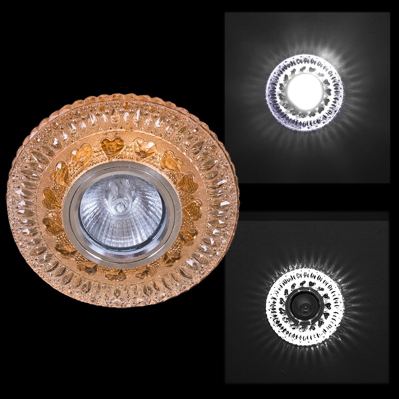 Встраиваемый светильник Reluce 00499-9.0-001CNB MR16+LED3W TEA Встраиваемый светильник Reluce 00499-9.0-001CNB MR16+LED3W TEA
