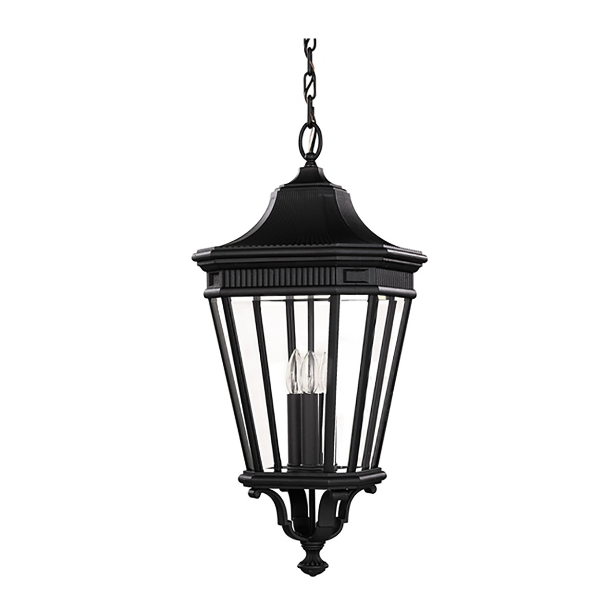 Уличный подвесной светильник Feiss Cotswold Lane FE-COTSLN8-L-BK Уличный подвесной светильник Feiss Cotswold Lane FE-COTSLN8-L-BK