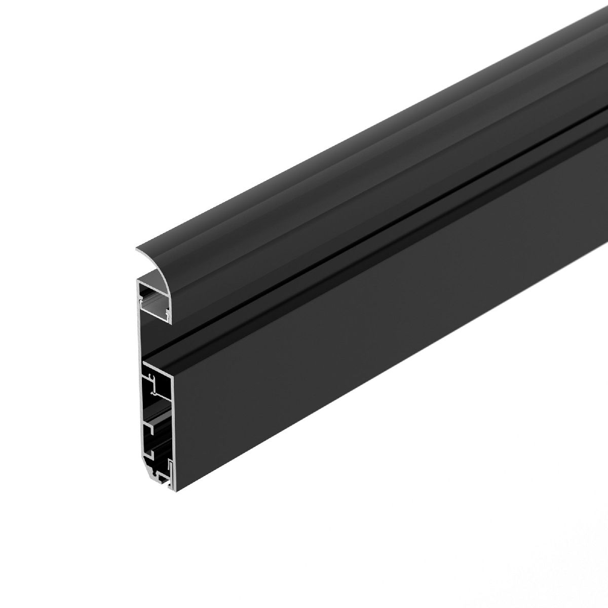 Профиль Arlight PLINTUS-H80-2000 BLACK 045448 Профиль Arlight PLINTUS-H80-2000 BLACK 045448