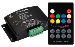 Контроллер RGB, радио, 12/24V, 144/288W, 18 кнопок