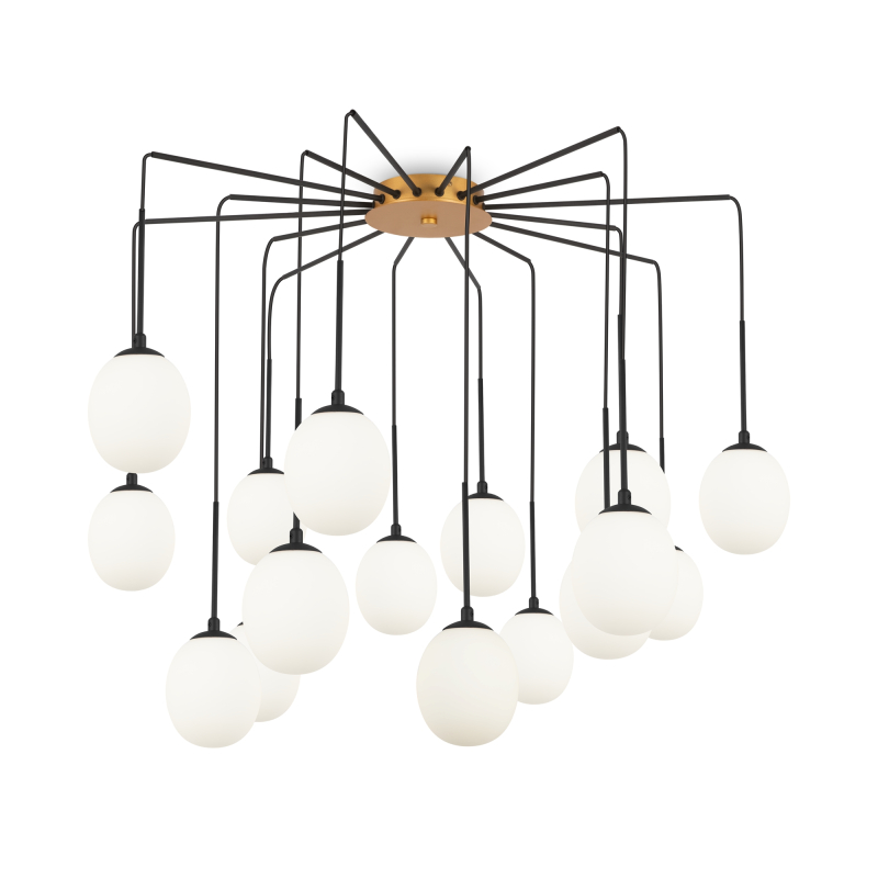 Подвесная люстра Maytoni Branch MOD176PL-16G Подвесная люстра Maytoni Branch MOD176PL-16G