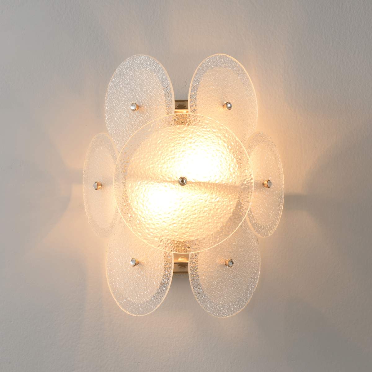 Настенный светильник Crystal Lux DANDELION AP2 GOLD