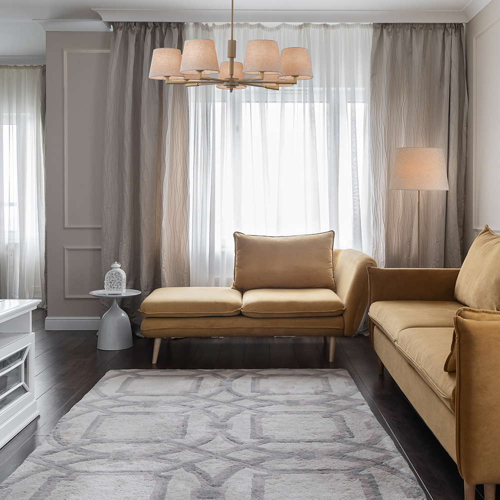 Люстра на штанге Freya Butler FR2057PL-05BG