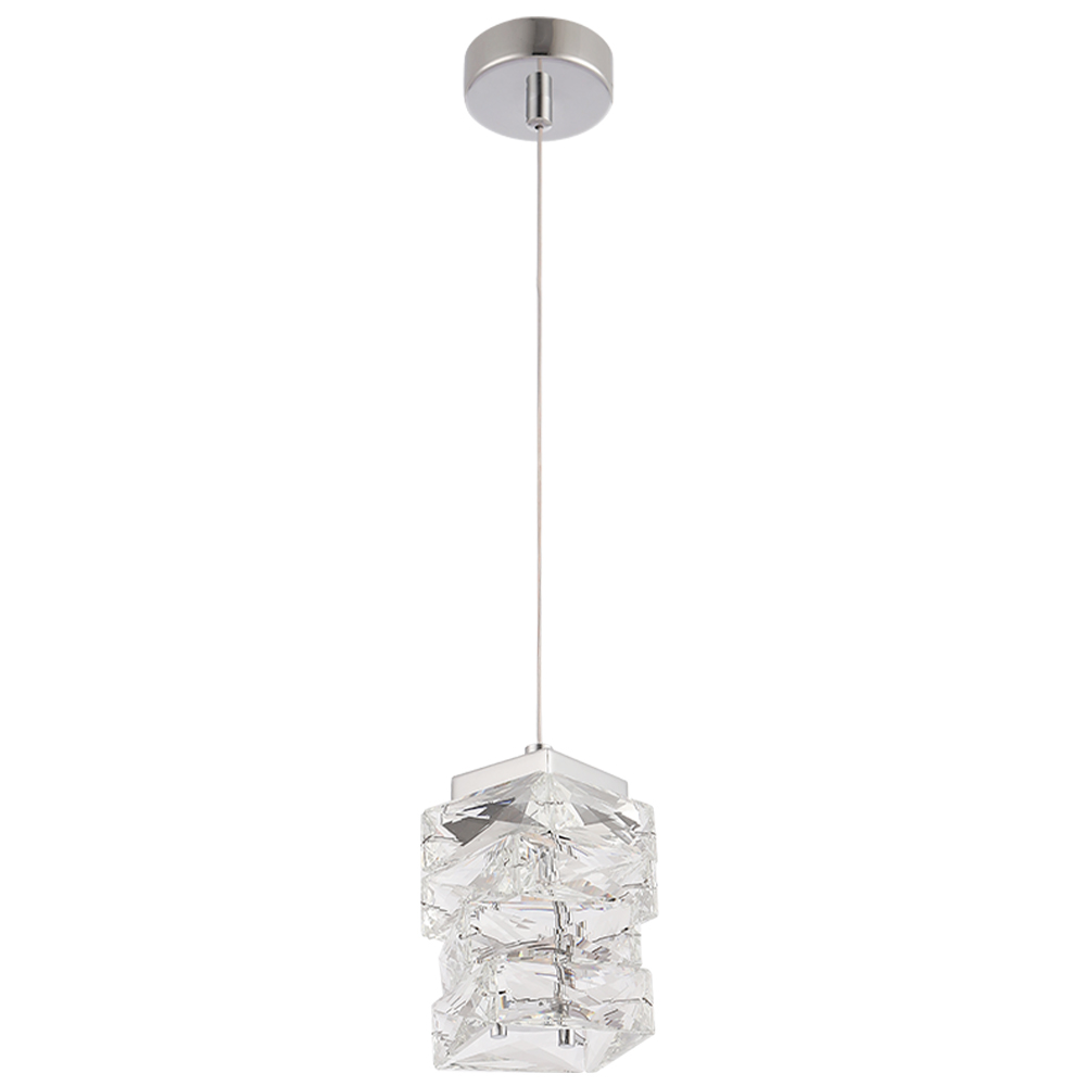 Подвесной светильник Crystal Lux ROLANDO SP1.1 CHRONE Подвесной светильник Crystal Lux ROLANDO SP1.1 CHRONE