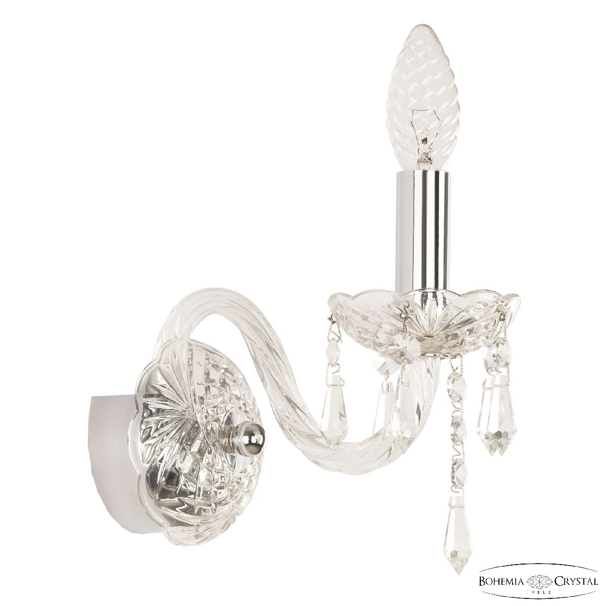 Бра Bohemia Ivele Crystal 104B/1/141 Ni Бра Bohemia Ivele Crystal 104B/1/141 Ni