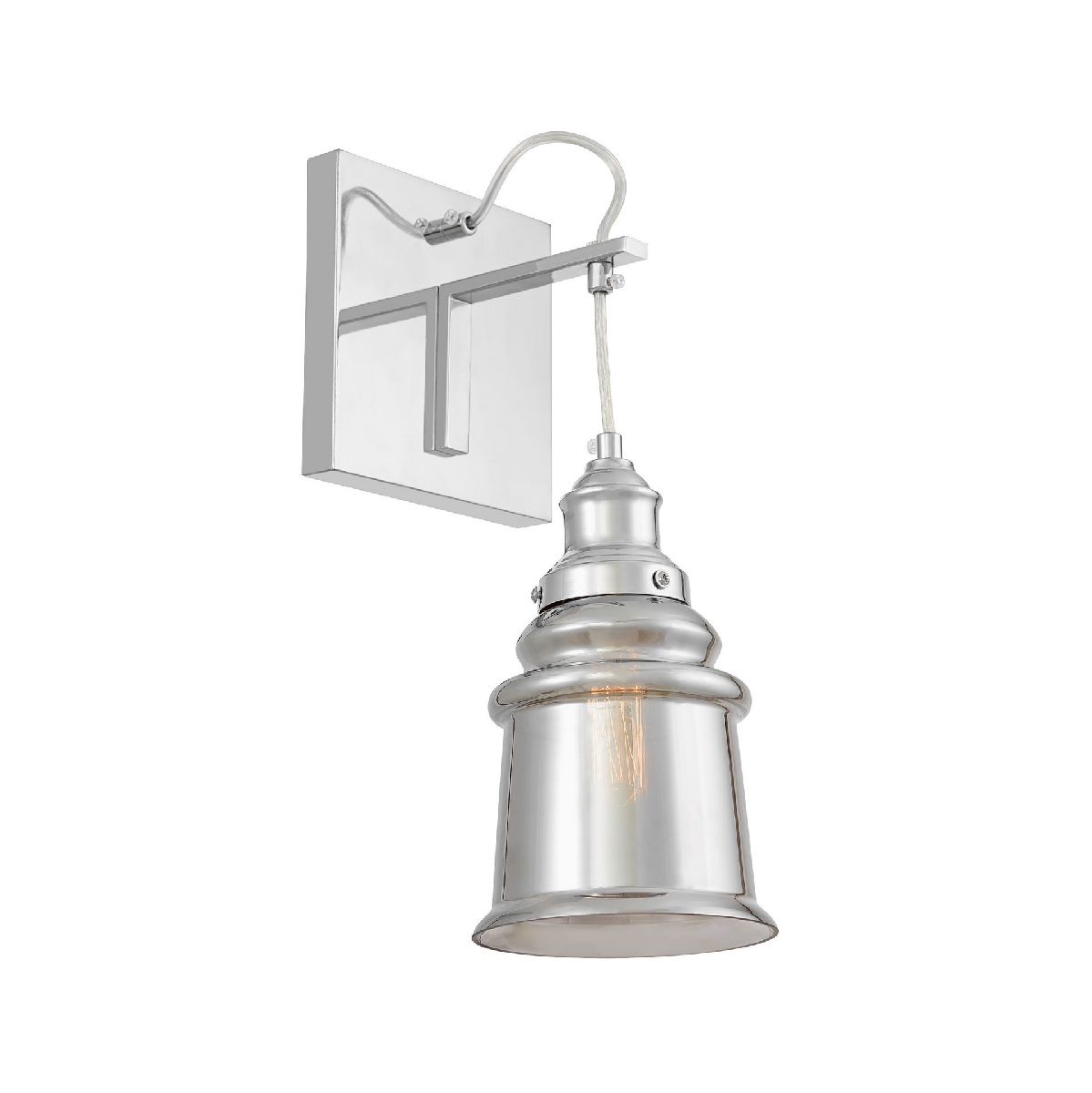 Бра Lumina Deco Moletti LDW 6844-1 CHR+GY Бра Lumina Deco Moletti LDW 6844-1 CHR+GY