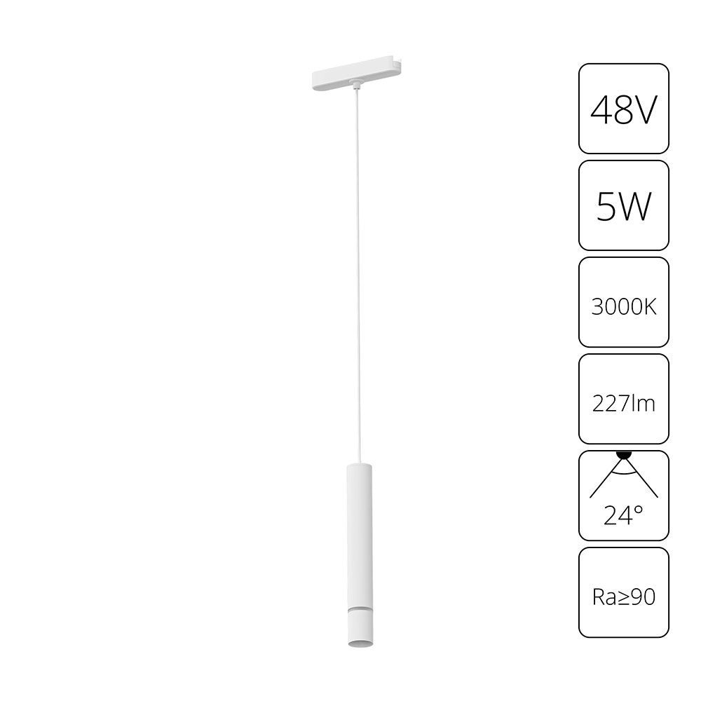 Трековый магнитный светильник Arte Lamp Rapid A1159PL-1WH Трековый магнитный светильник Arte Lamp Rapid A1159PL-1WH