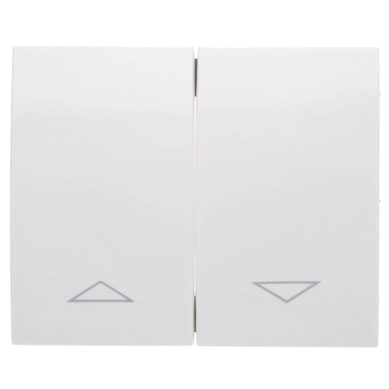 Лицевая панель Legrand Galea Life выключателя жалюзи белая 777014