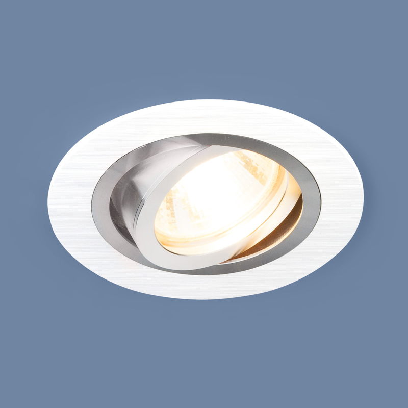 Встраиваемый светильник Elektrostandard 1061/1 MR16 WH белый 4690389095474 Встраиваемый светильник Elektrostandard 1061/1 MR16 WH белый 4690389095474