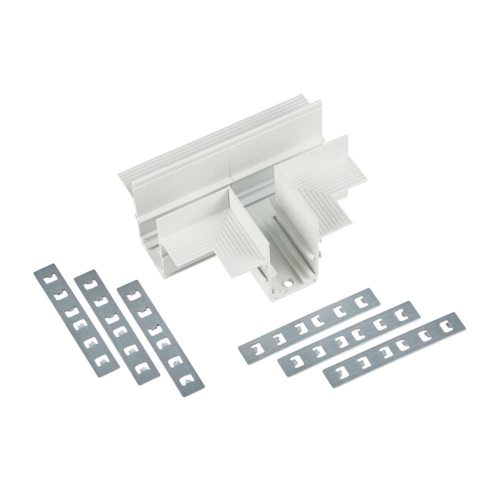 Т-образный коннектор для магнитного шинопровода Myfar Accessories for MagLine 23 MT0200-CT-W