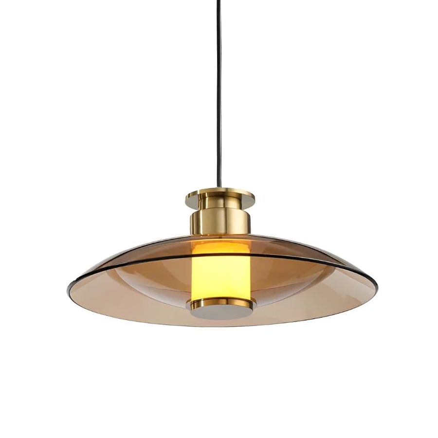 Подвесной светильник Delight Collection 8665P/L gold/amber Подвесной светильник Delight Collection 8665P/L gold/amber