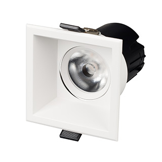 Карданный светильник Arlight MS-FLOW-BUILT-S85x85-6W Warm3000 (WH, 15 deg, 230V) (IP20 Металл) 060939