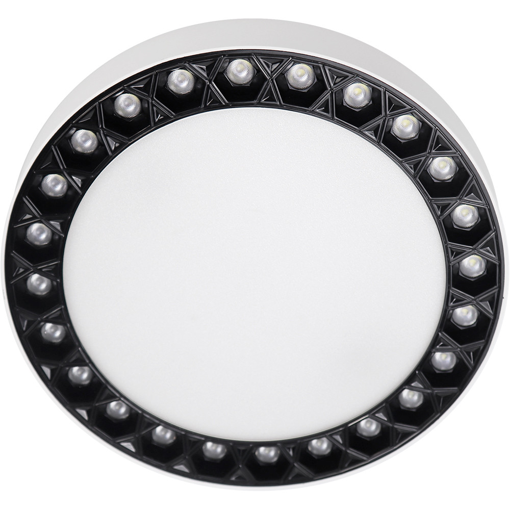 Точечный светильник iLedex Mercury 5552-36W-D217-3/4K-WH+BK Точечный светильник iLedex Mercury 5552-36W-D217-3/4K-WH+BK