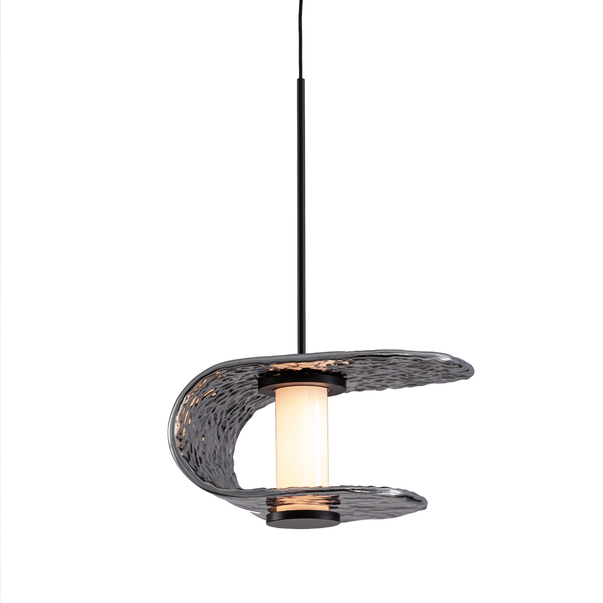 Подвесной светильник Delight Collection MD24020901-1A black/smoky Подвесной светильник Delight Collection MD24020901-1A black/smoky
