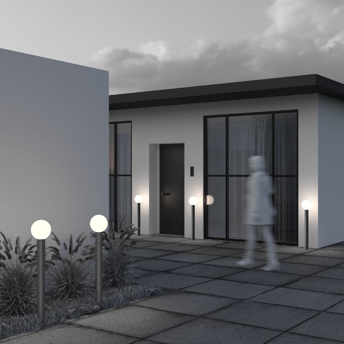 Ландшафтный светильник Maytoni Bold O598FL-01GR