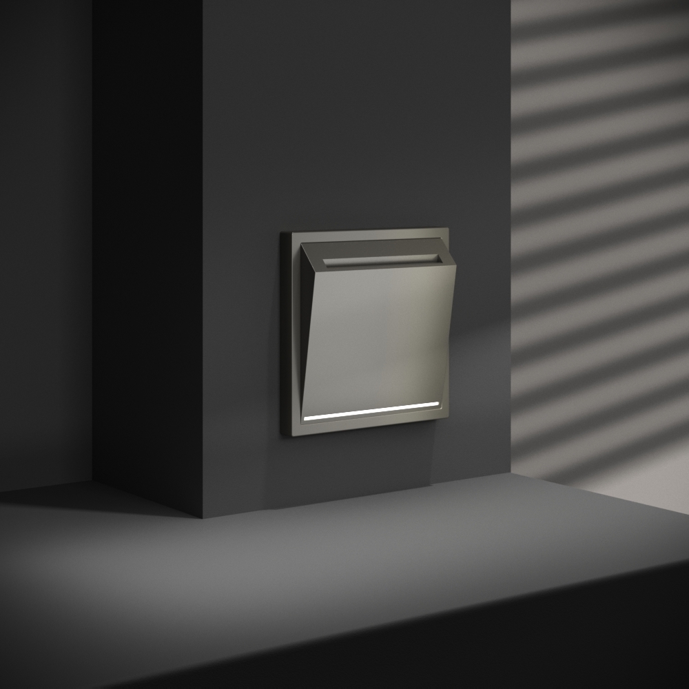 Выключатель встраиваемый Voltum S70 карточный 16А, (шелк) VLS010704