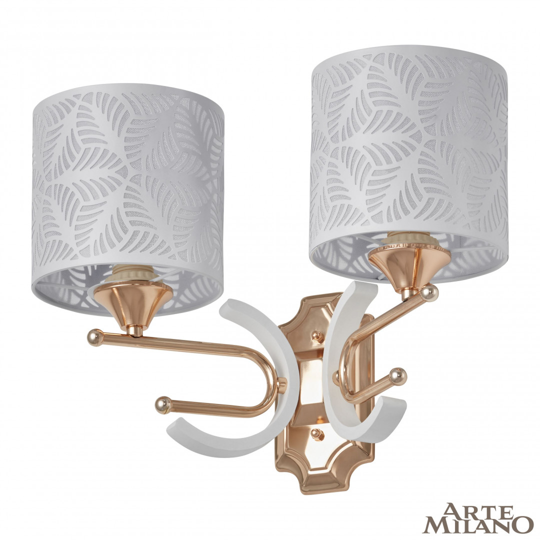 Бра Arte Milano Florentia-2097 302097/2W Wh/Gd Бра Arte Milano Florentia-2097 302097/2W Wh/Gd