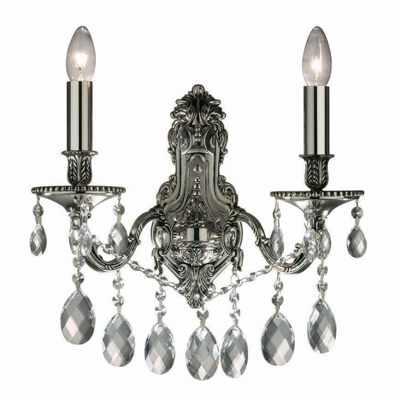 Бра Ideal Lux Gioconda AP2 Argento 044910 Бра Ideal Lux Gioconda AP2 Argento 044910