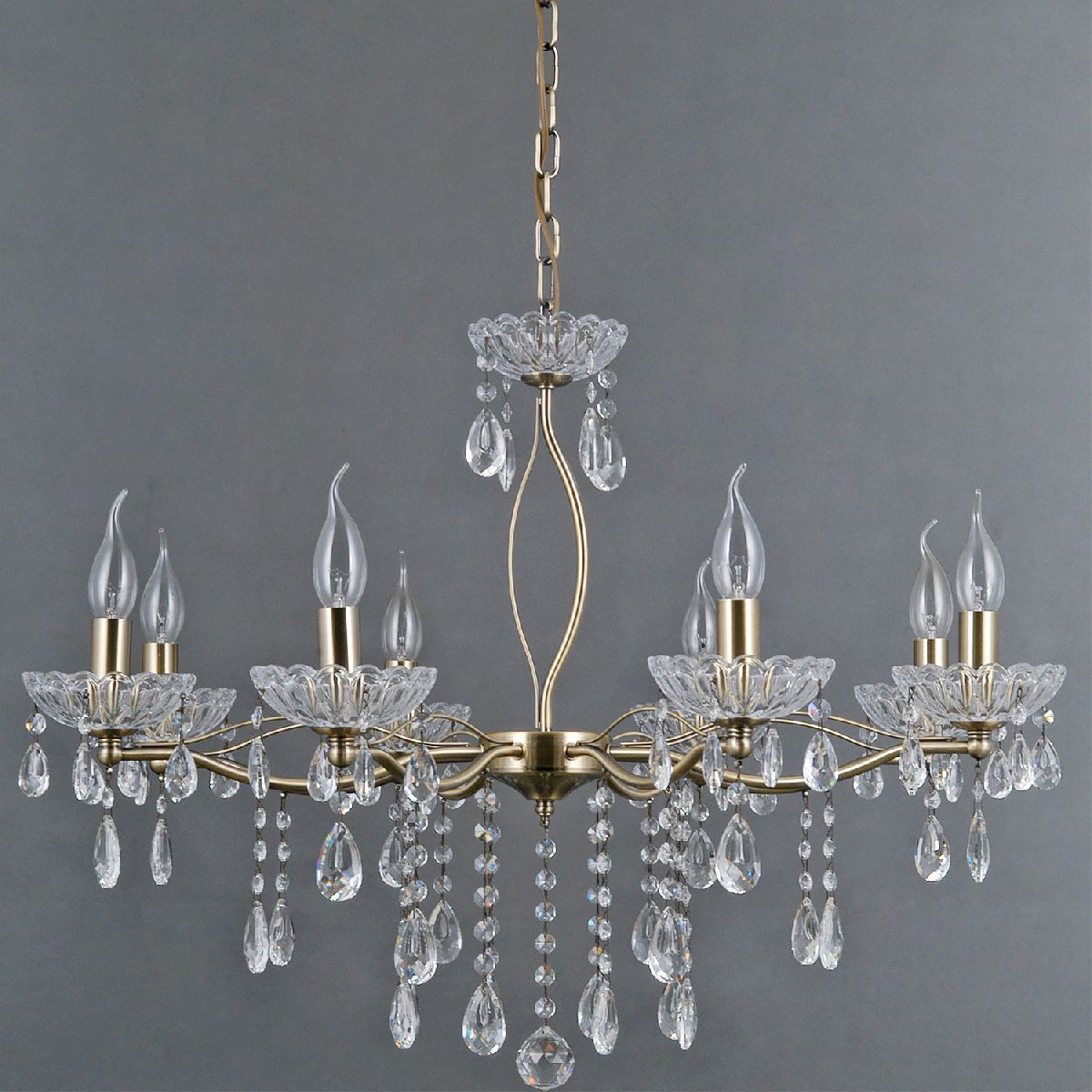 Подвесная люстра Illumico IL0265-8PSQ-24 AB CASTOR Подвесная люстра Illumico IL0265-8PSQ-24 AB CASTOR