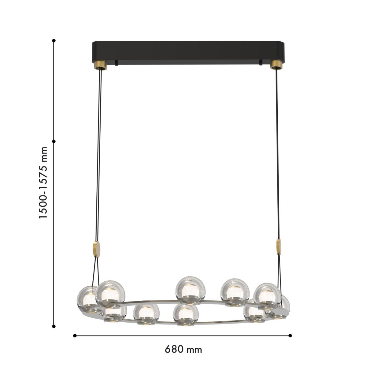 Подвесная люстра Favourite Rosio 4291-10P