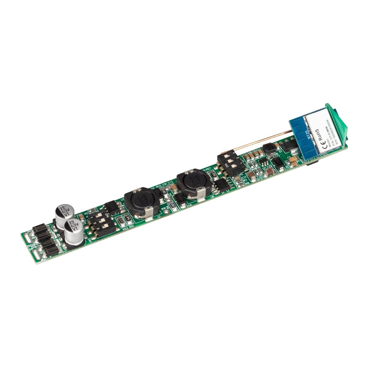 Диммер Arlight SMART-CC-202-72-MIX-IN (48V, 2x150-500mA, Track, TUYA BLE, 2.4G) 037268 Диммер Arlight SMART-CC-202-72-MIX-IN (48V, 2x150-500mA, Track, TUYA BLE, 2.4G) 037268