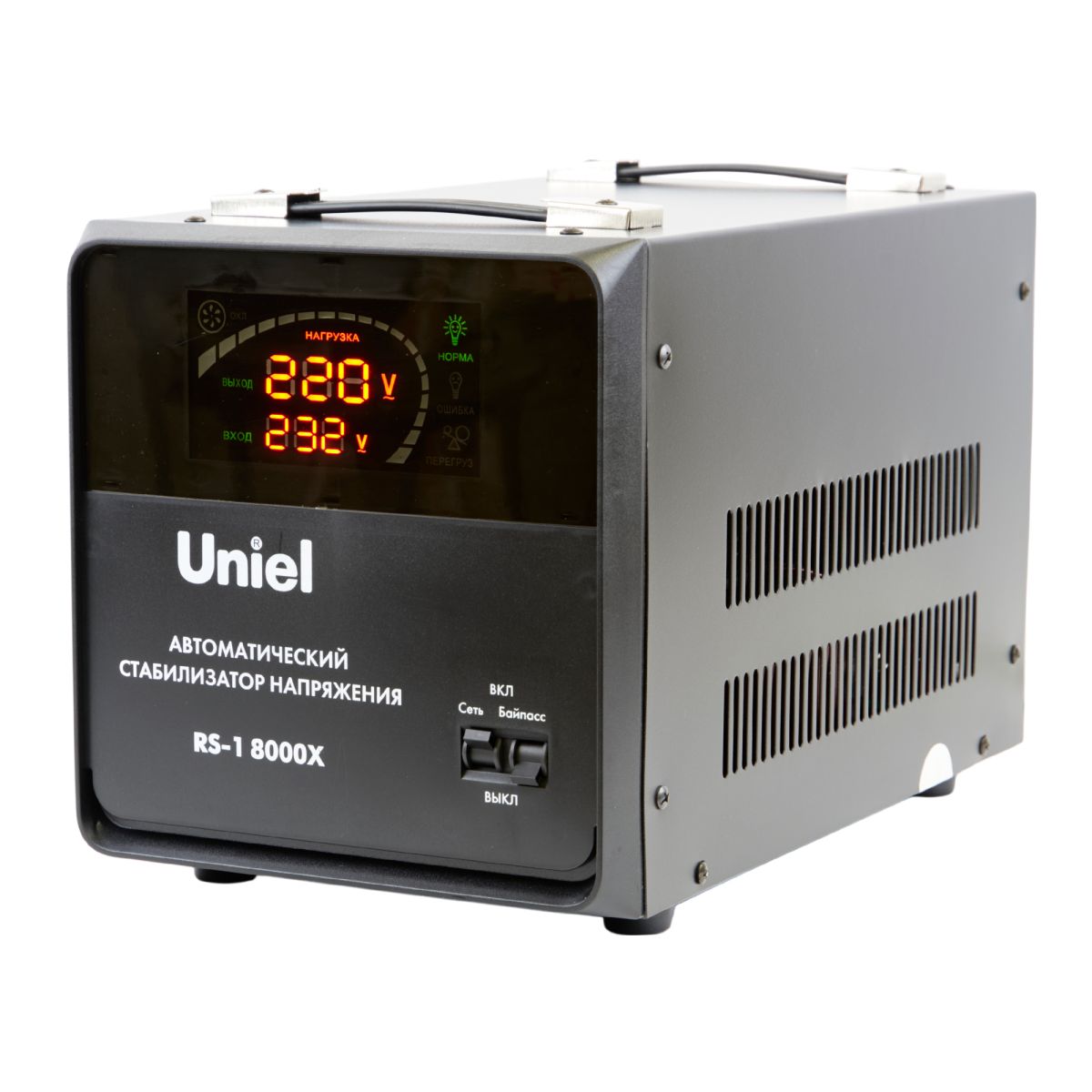 Стабилизатор напряжения Uniel Reliability RS-1 8000X UL-00012859 Стабилизатор напряжения Uniel Reliability RS-1 8000X UL-00012859