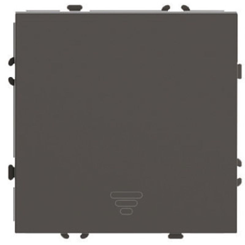 Выключатель 1-кл.самовозвр. (механизм) Stekker Эмили RSW10-5112-09 антрацит soft touch 50366