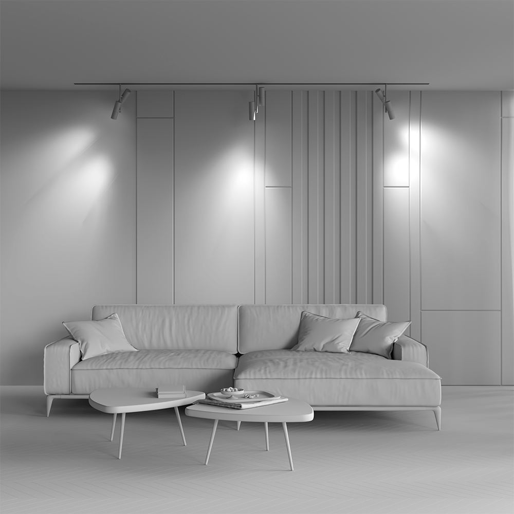 Трековый магнитный светильник Maytoni Elti Duo TR005-4-2X12W-DS-BW