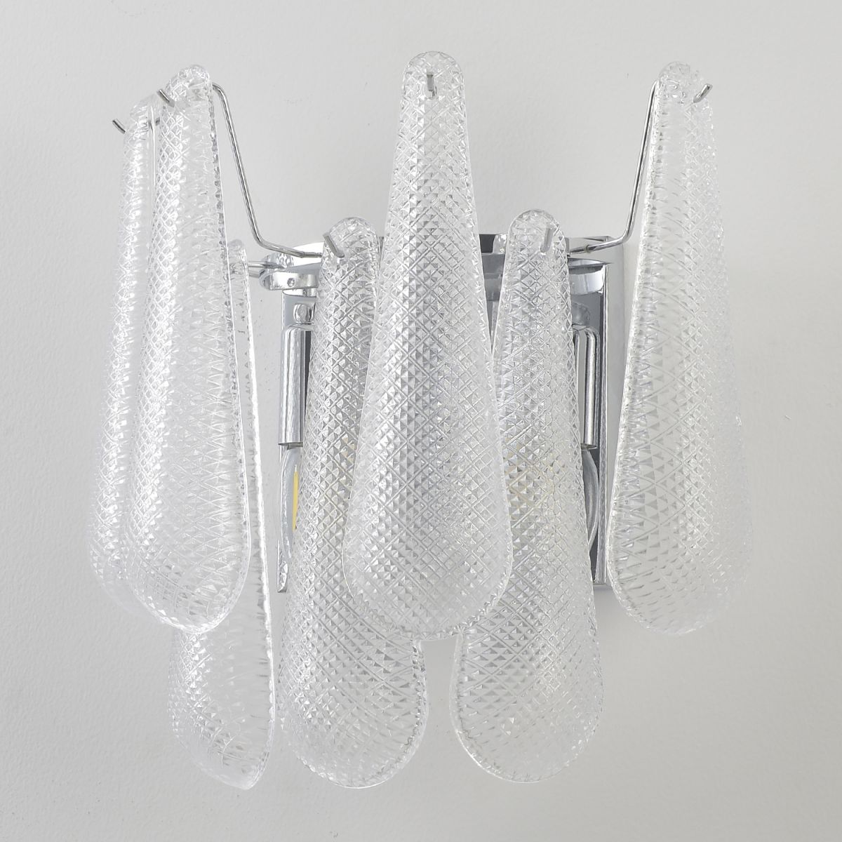 Настенный светильник Crystal Lux FONTAIN AP2 CHROME