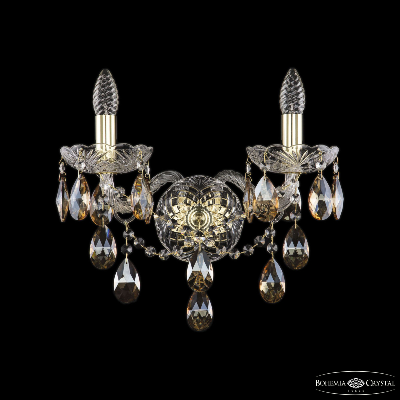 Бра Bohemia Ivele Crystal 1415B/2/165/XL G K721 Бра Bohemia Ivele Crystal 1415B/2/165/XL G K721