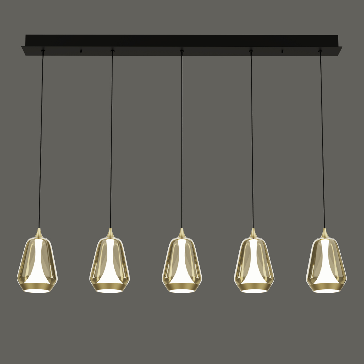 Подвесной светильник Delight Collection MD24001011-5B brass/champagne