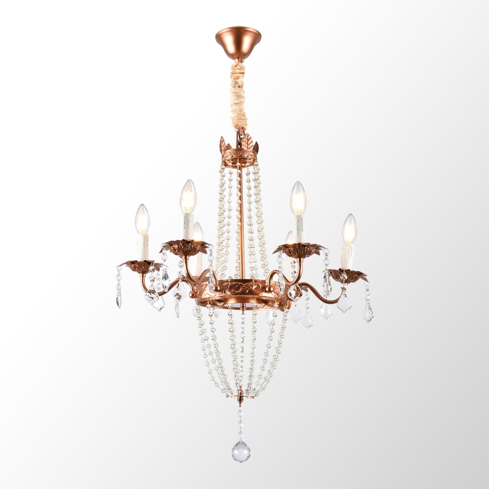 Подвесная люстра Lussole Rains LSP-6002 Подвесная люстра Lussole Rains LSP-6002