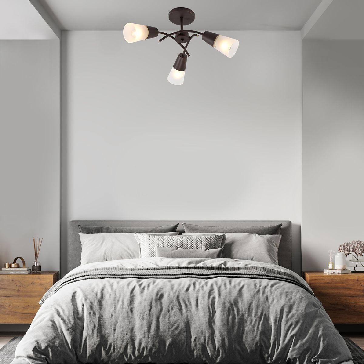 Люстра на штанге Escada Calla 1109/3P Wenge Люстра на штанге Escada Calla 1109/3P Wenge