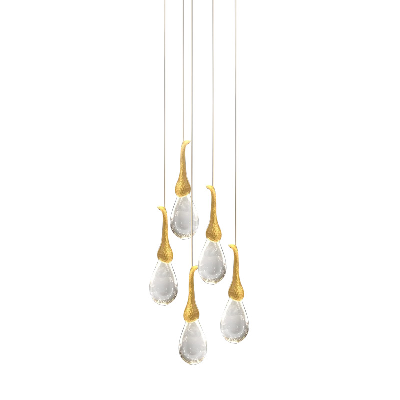 Подвесной светильник Delight Collection Seed OMG07287-5 gold Подвесной светильник Delight Collection Seed OMG07287-5 gold