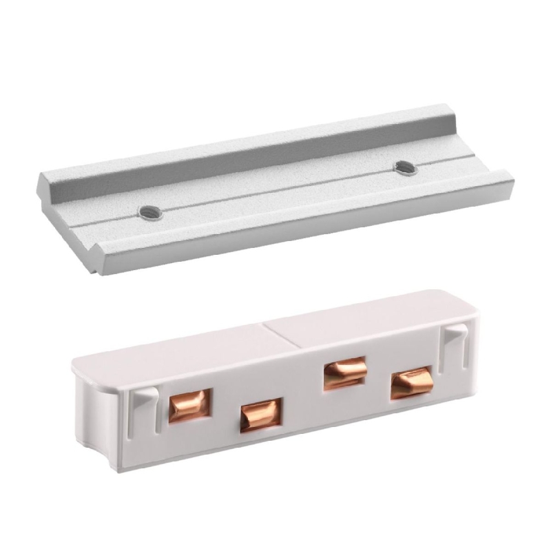 Соединитель с токопроводом прямой Novotech Flum 135163 Соединитель с токопроводом прямой Novotech Flum 135163