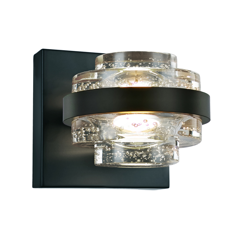 Бра Delight Collection MD22030002 MB22030002-1A black/clear Бра Delight Collection MD22030002 MB22030002-1A black/clear