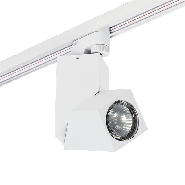 Трековый светильник Lightstar Track 1 white A1T051056 (592016+051056) Трековый светильник Lightstar Track 1 white A1T051056 (592016+051056)