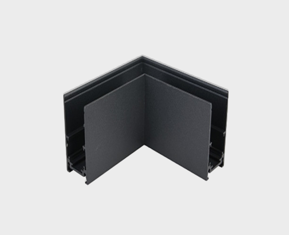 Соединитель угловой для шинопровода Italline Atom IT012-5034 black Соединитель угловой для шинопровода Italline Atom IT012-5034 black